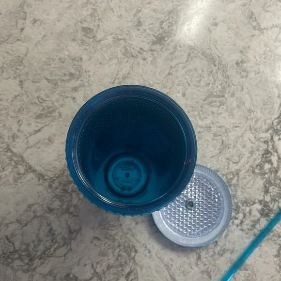 Starbucks Venti Blue Shiny Drink Cup - Picture 3 of 5